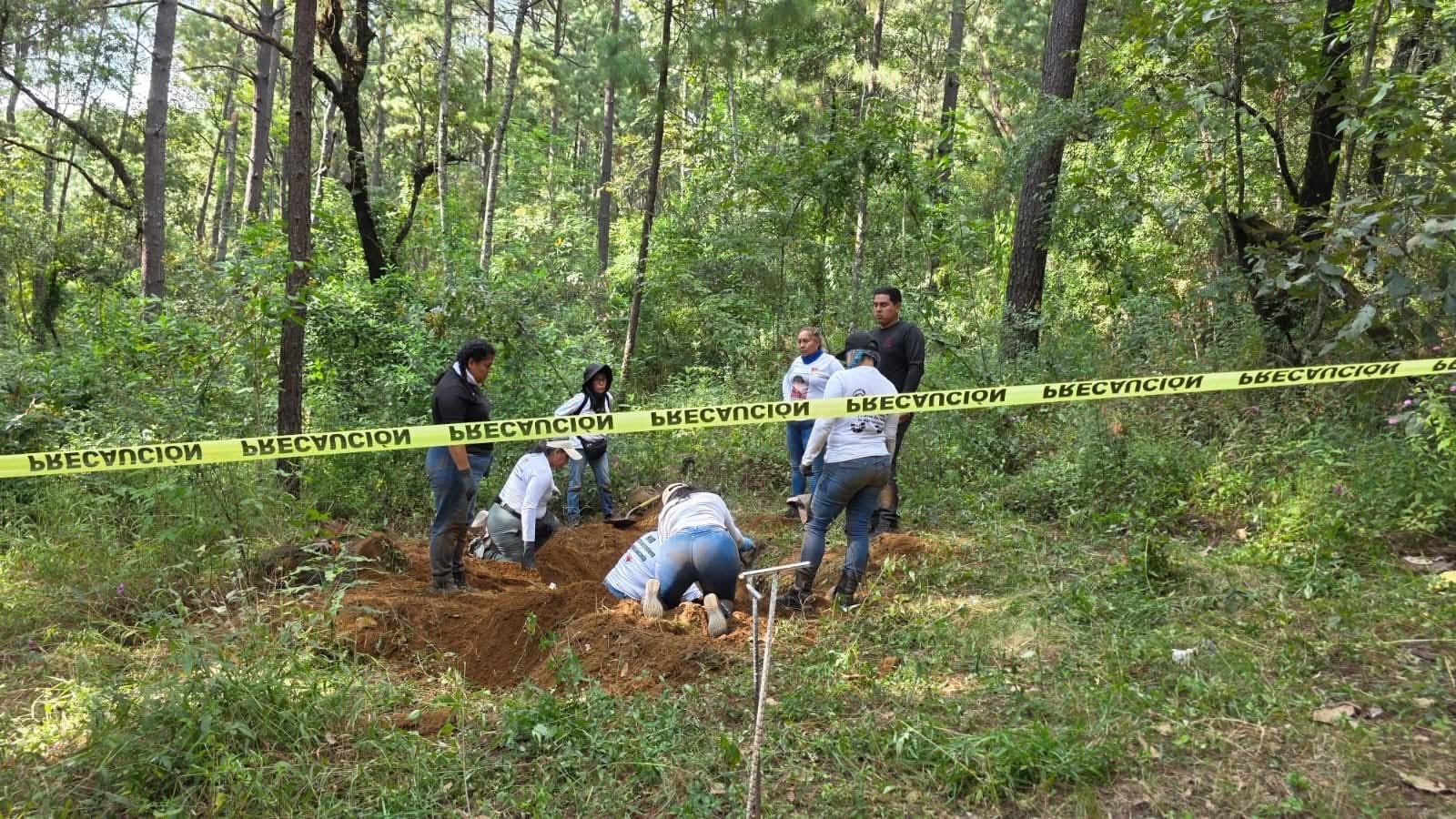 Madres Buscadoras hallan 4 cadáveres en predio familiar del diputado Carlos Alejandro Bautista Tafolla