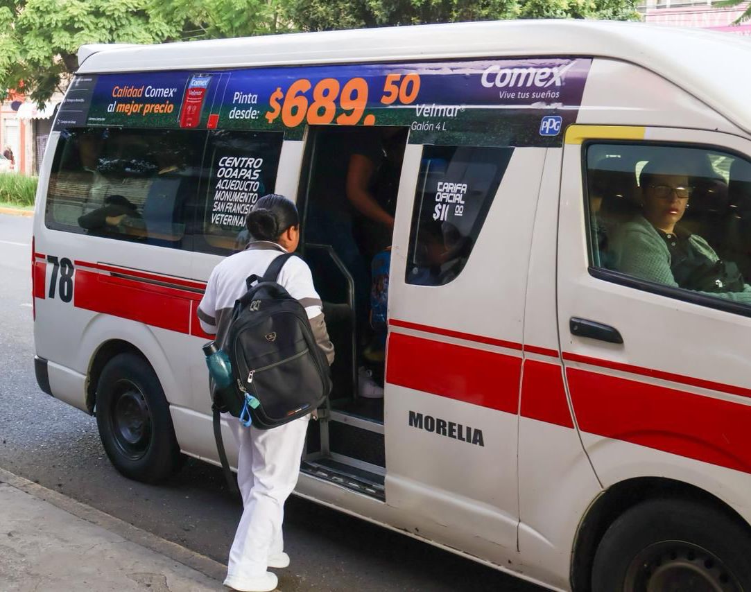 Rutas de transporte público operan con normalidad en Morelia: ITransporte