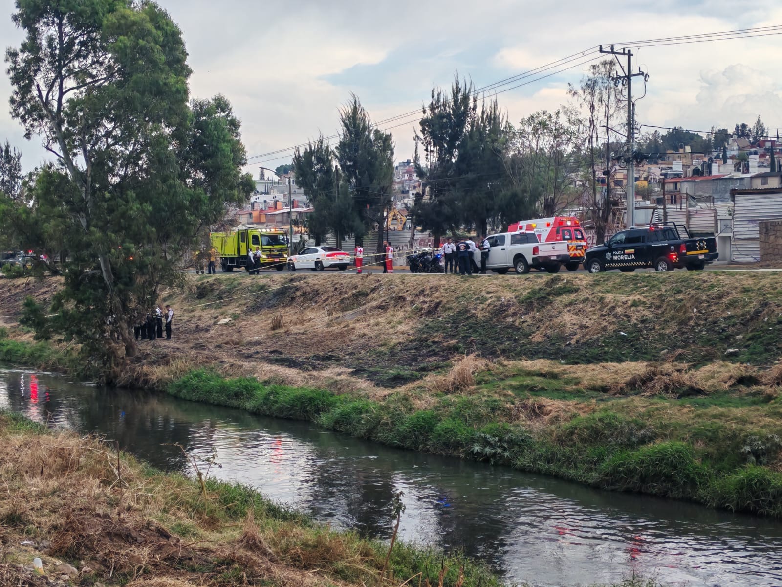 Hombre hallado muerto en el Río Grande de Morelia estaba desaparecido desde marzo 