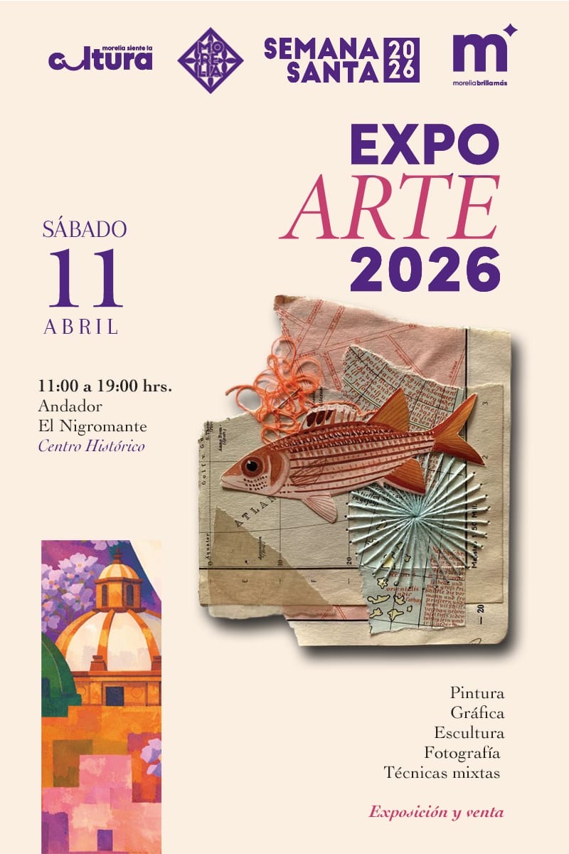 SeCultura Morelia invita a disfrutar de actividades artísticas este sábado en el Centro Histórico
