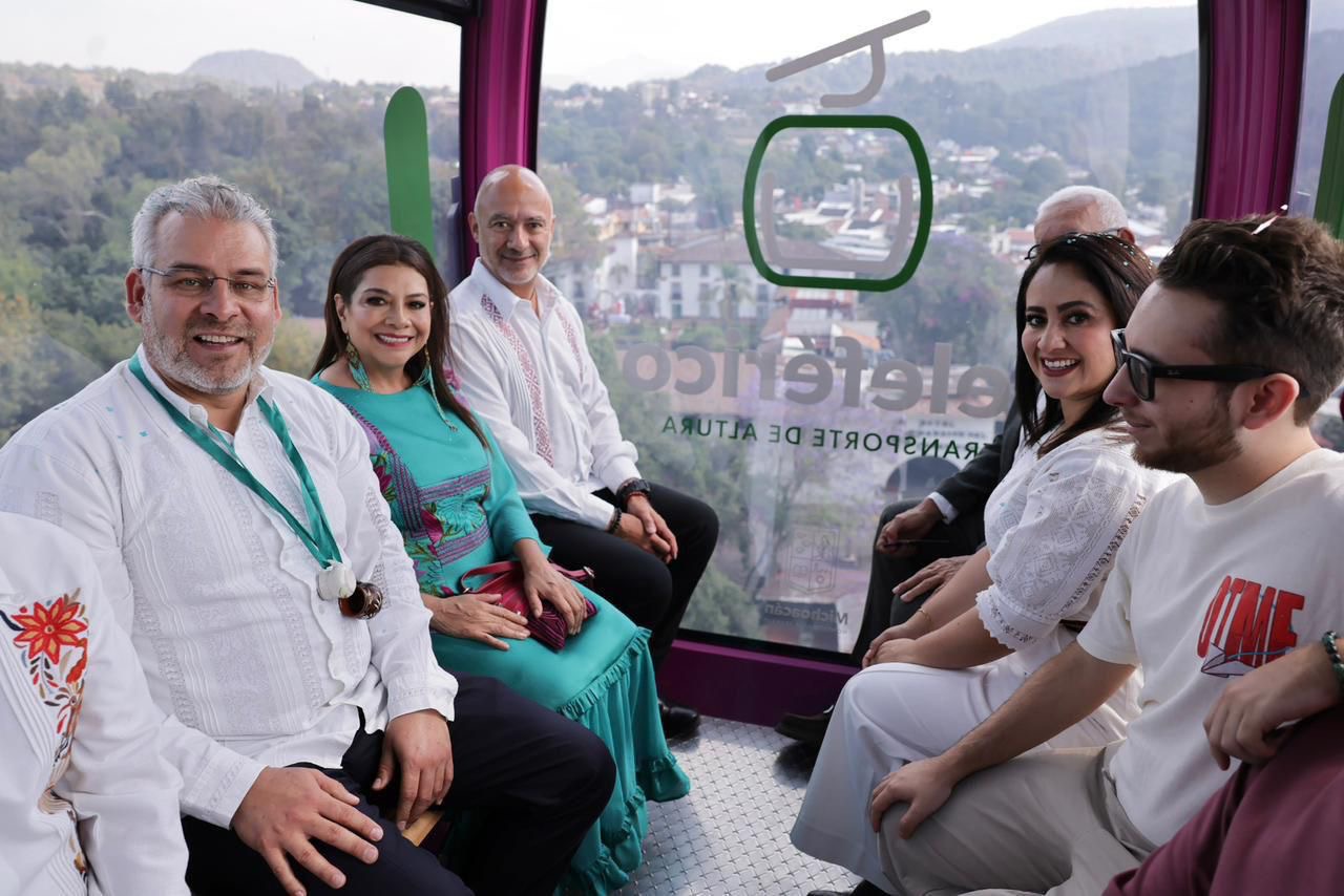 Uruapan vive movilidad de nueva generación a 48 metros de altura