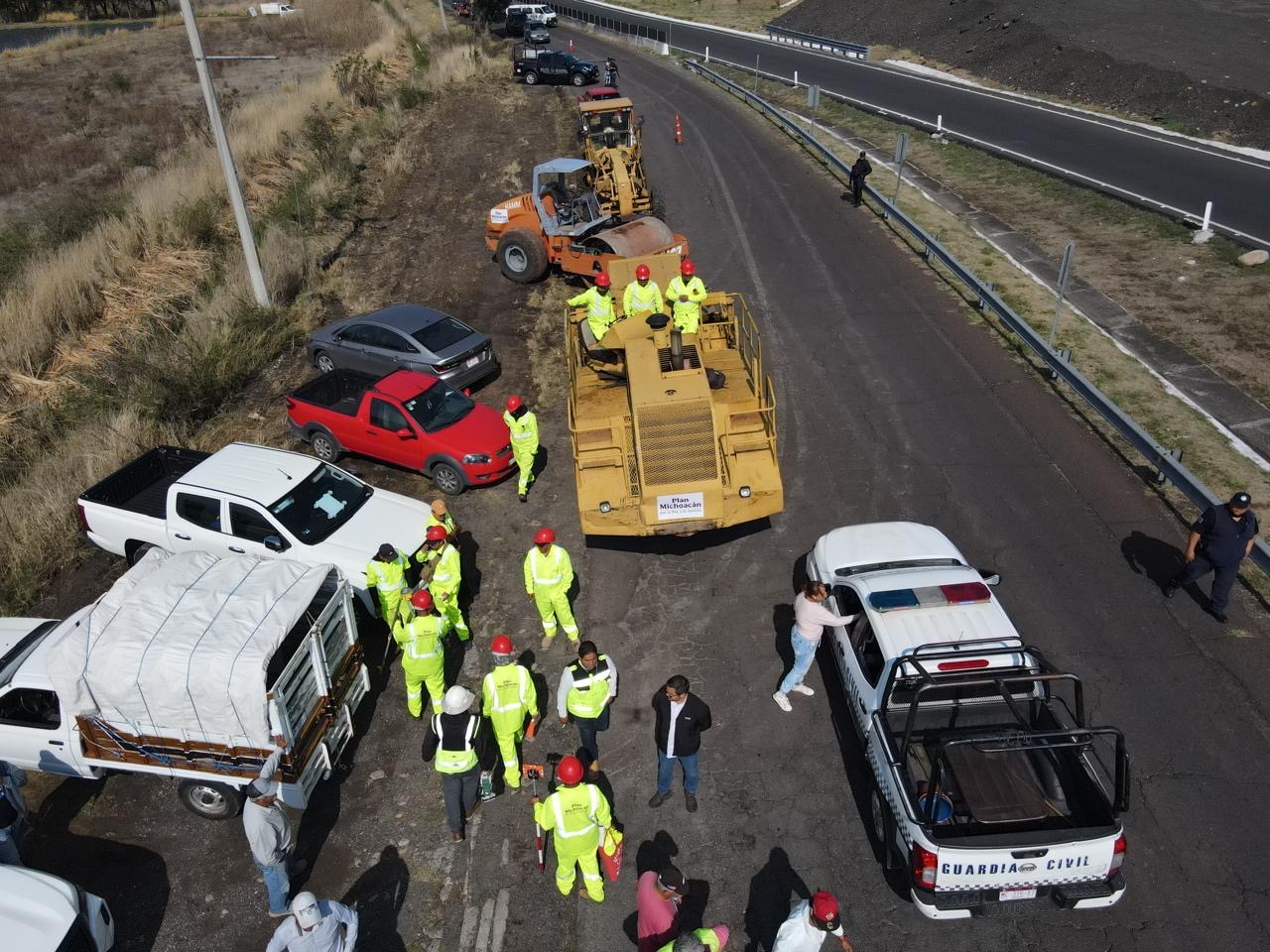 ARRANCA SICT RECONSTRUCCIÓN DE CAMINOS RURALES EN MICHOACÁN