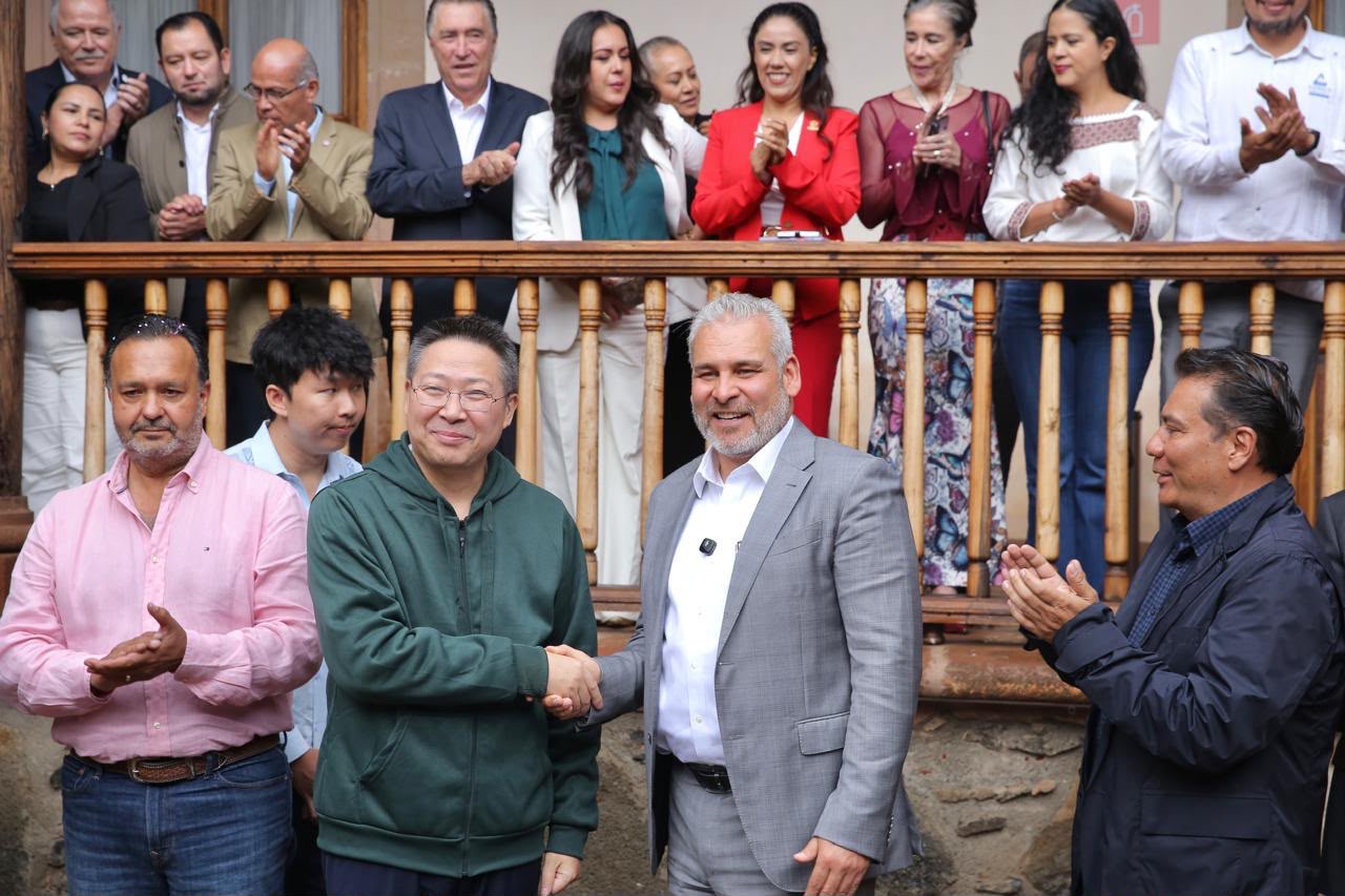 Bedolla y embajador de China impulsan agenda económica, turística y cultural para Michoacán