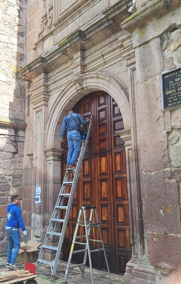 Ayuntamiento de Morelia e INAH avanzan en la conservación del patrimonio del Centro Histórico