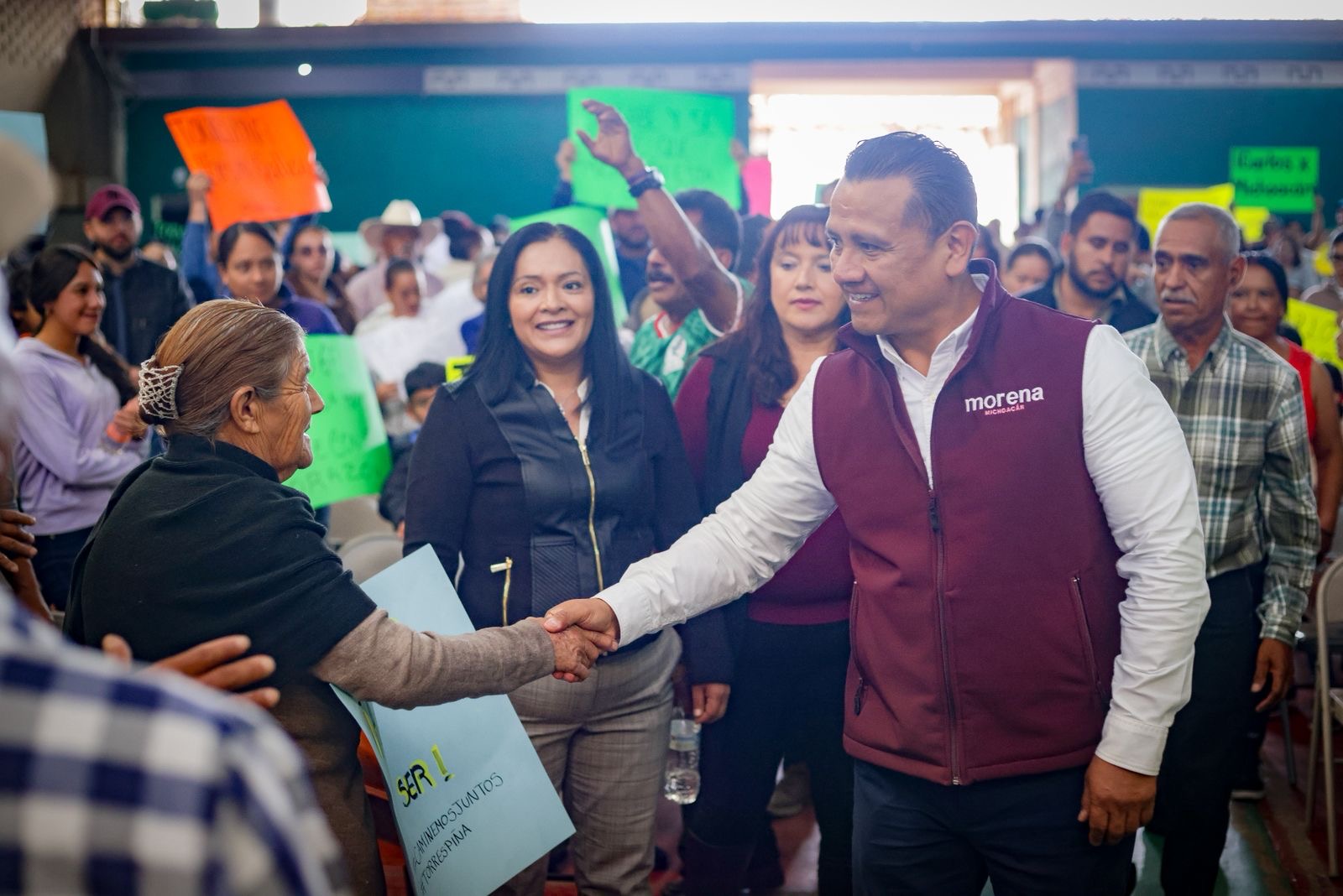 Torres Piña conoce Michoacán: el liderazgo que también llegó a los bordes del mapa