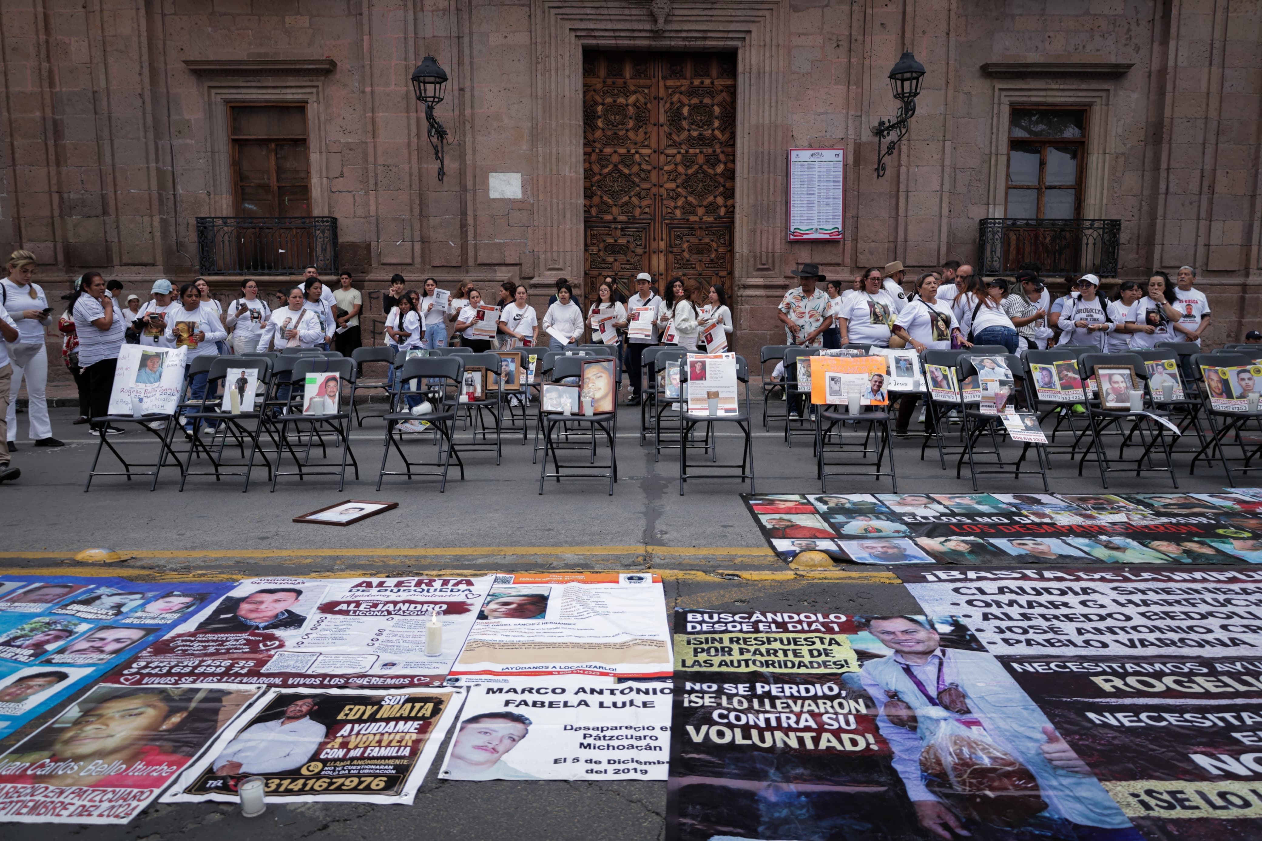 Conmemoran en Morelia y Pátzcuaro Día Internacional de las Víctimas de Desapariciones Forzadas