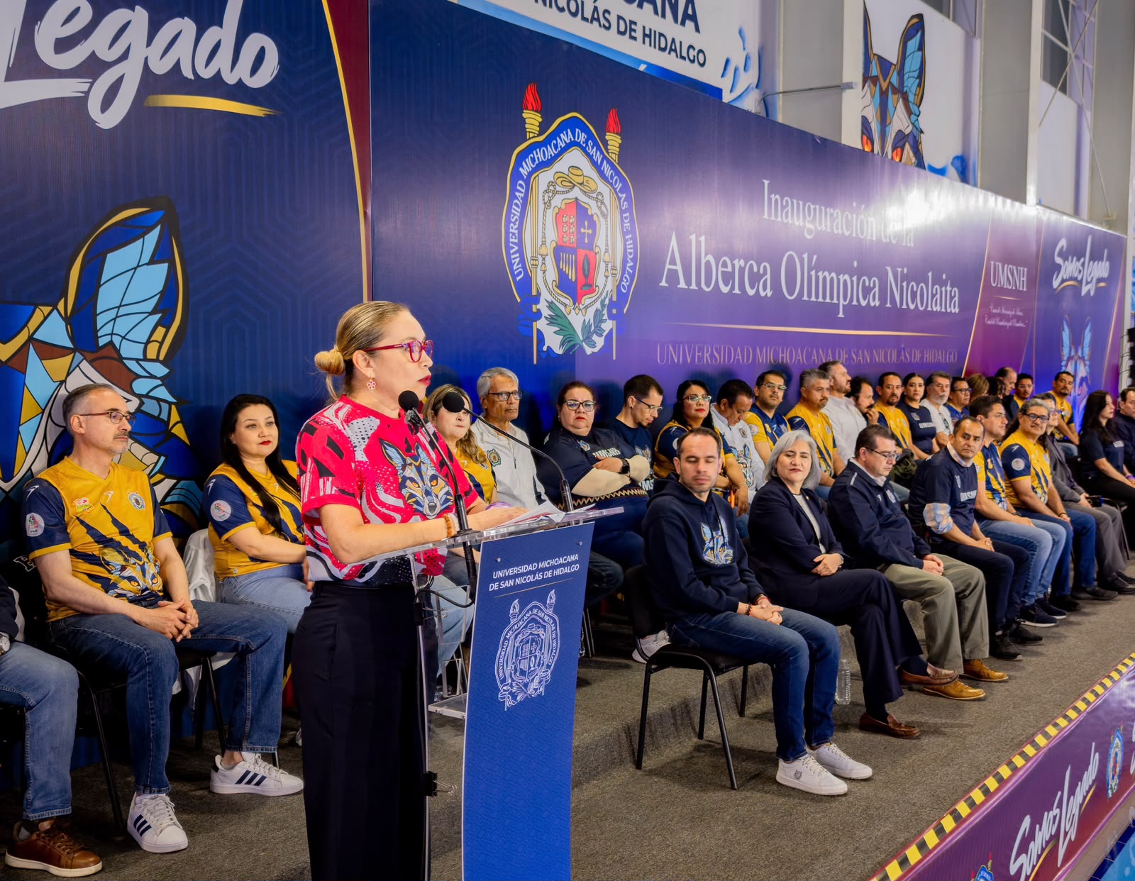 *CON ESPECTACULAR APERTURA, YARABÍ ÁVILA DA INICIO A LAS ACTIVIDADES DE LA ALBERCA OLÍMPICA NICOLAITA