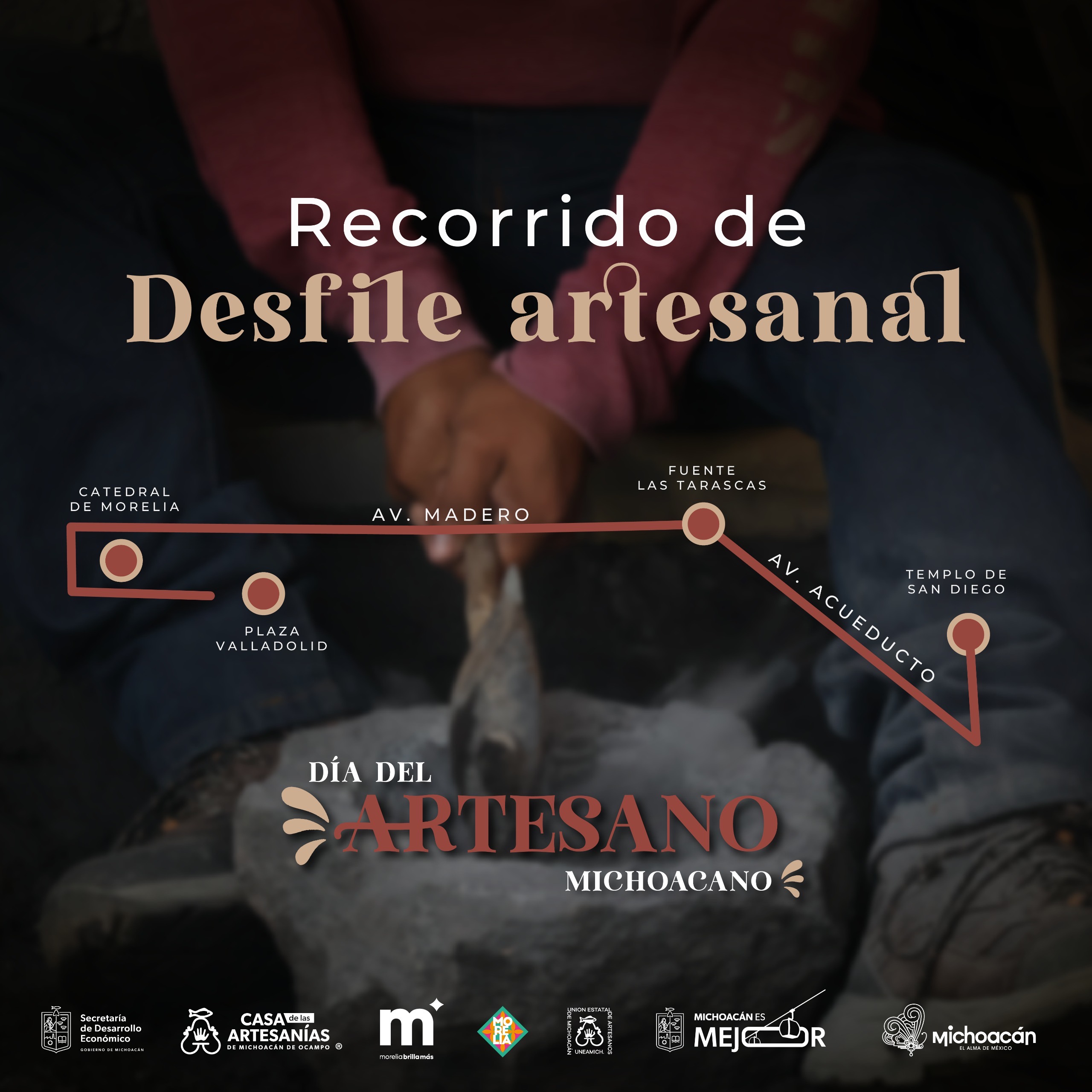 Invita Gobierno de Morelia a celebrar el Día del Artesano Michoacano