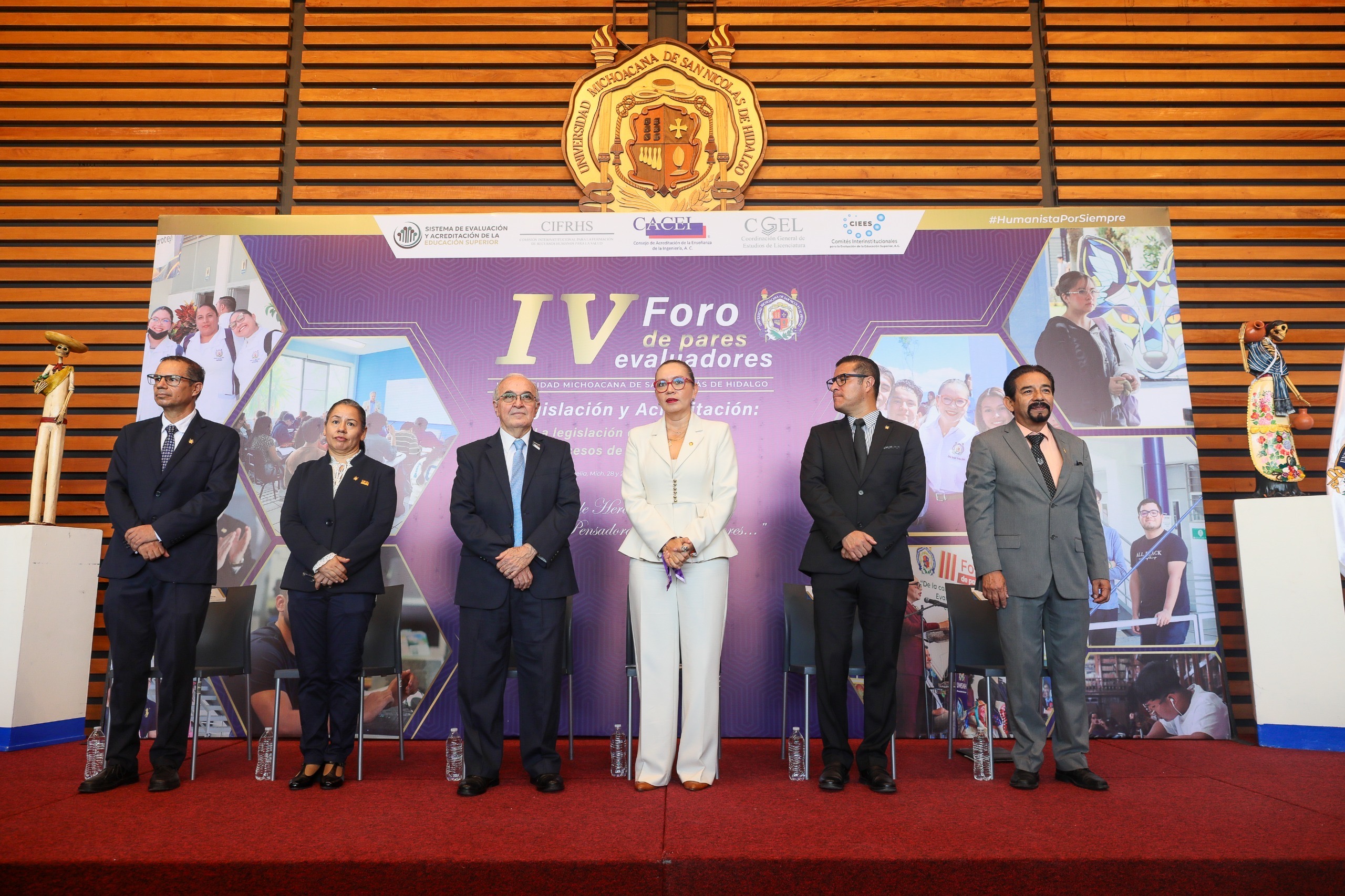 UMSNH CONSOLIDA UNA CULTURA DE LA EVALUACIÓN; YARABÍ ÁVILA INAUGURA FORO