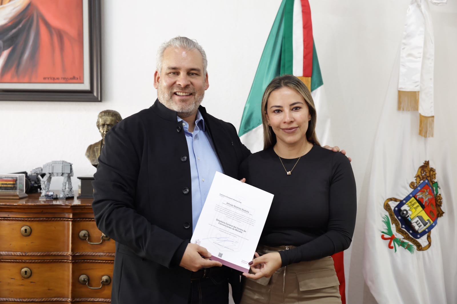 Nombra Bedolla a Gabriela Molina Díaz como directora General de Ceconexpo