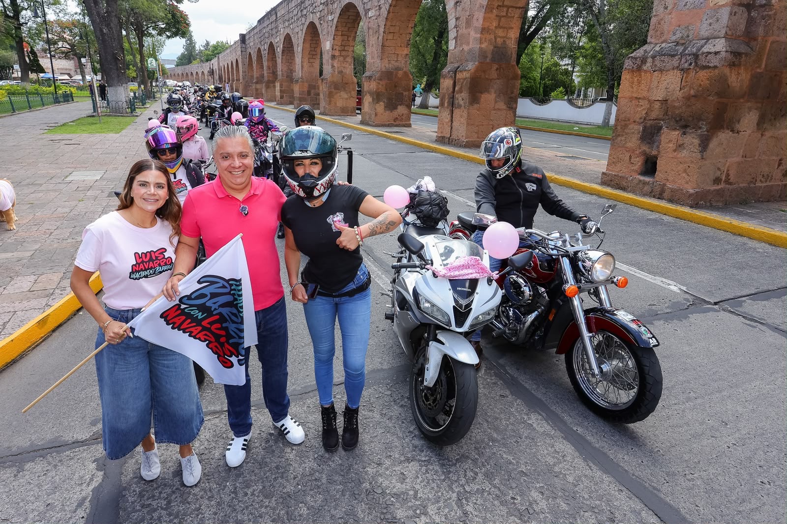Haciendo Barrio rueda por la prevención del cáncer de mama: Luis Navarro.