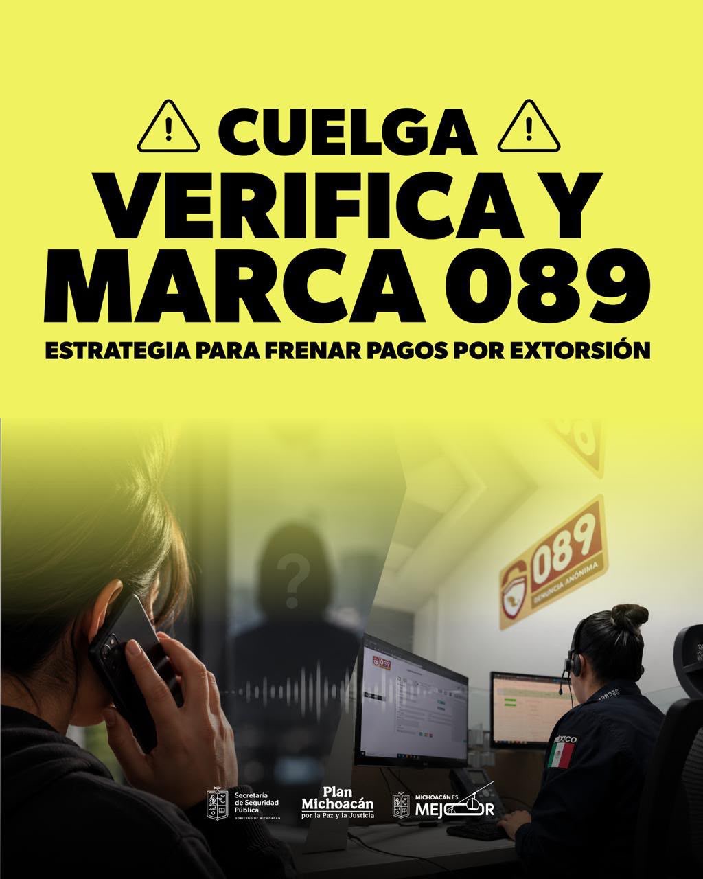 Avanza combate a la extorsión; informa SSP ladas relacionadas con más de 600 llamadas delictivas
