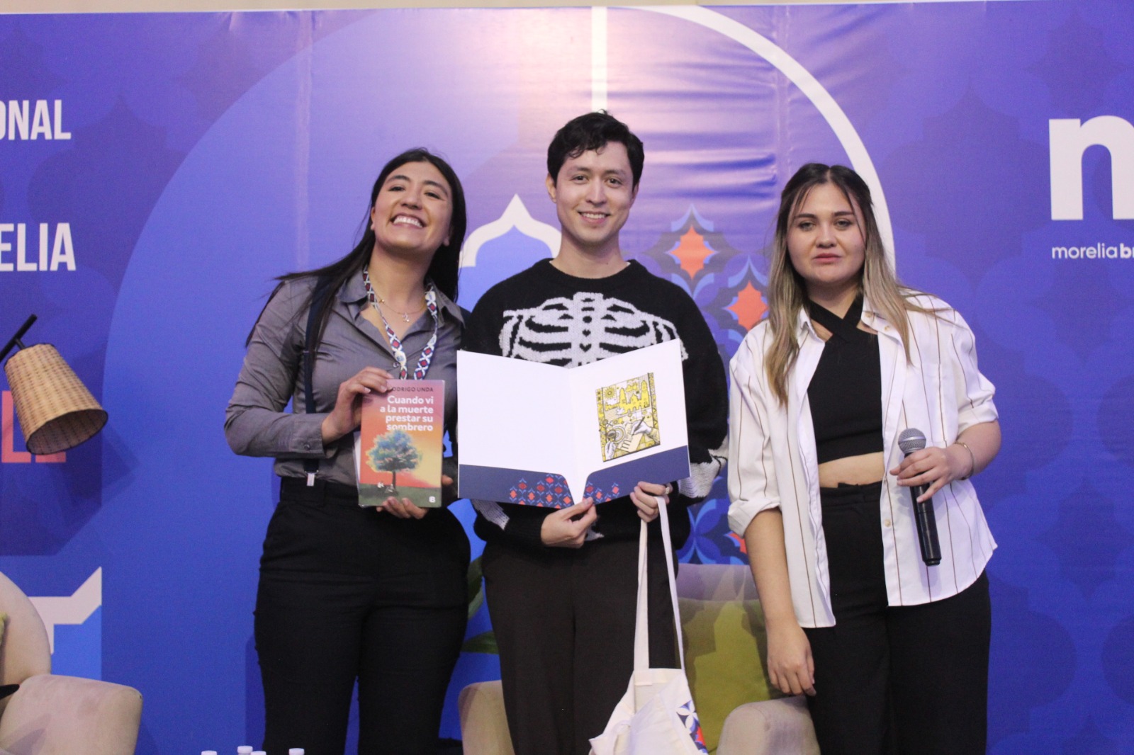 Rodrigo Unda abarrota la 5.ª Feria Internacional del Libro y la Lectura de Morelia