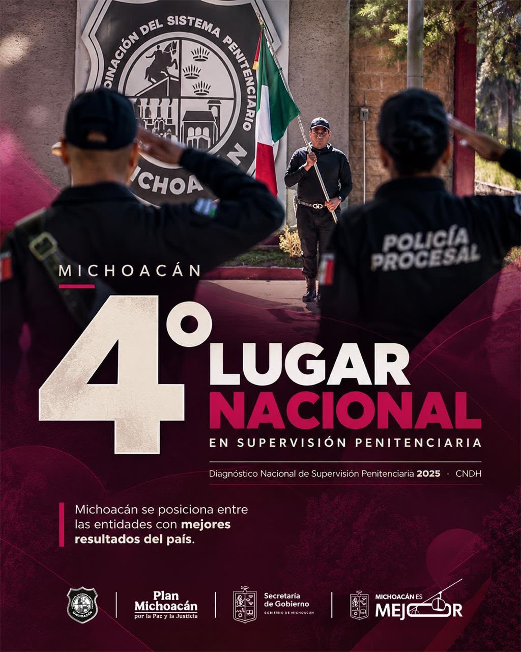 Michoacán, cuarto lugar nacional en supervisión penitenciaria: Raúl Zepeda