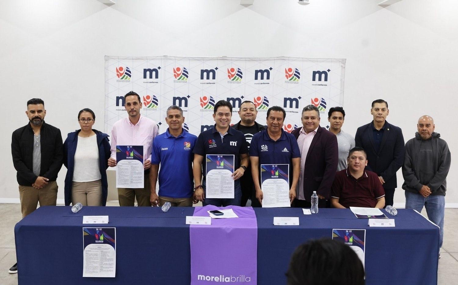 Gobierno de Morelia consolida reconocimiento a los deportistas