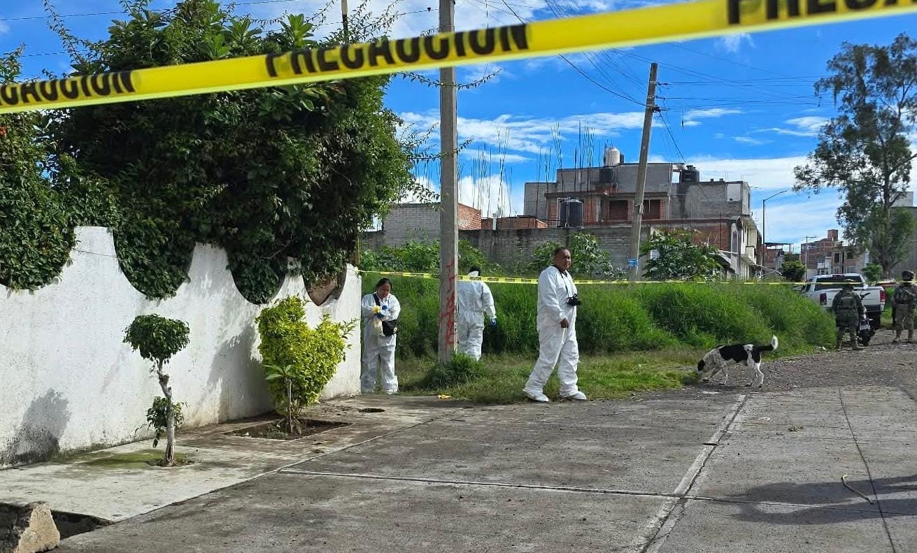Asesinan a dos hombres en la Ilustres Novohispanos, en Morelia