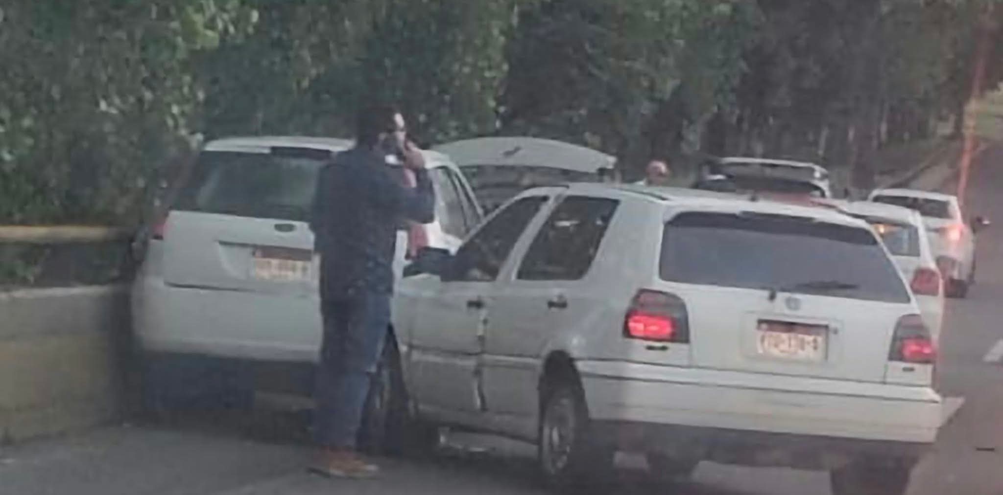 Se registran carambola y otro choque en el Libramiento Norte de Morelia