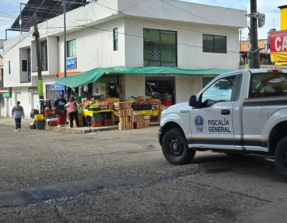Hombre muere en la vía pública de la colonia Niño Artillero, Morelia 