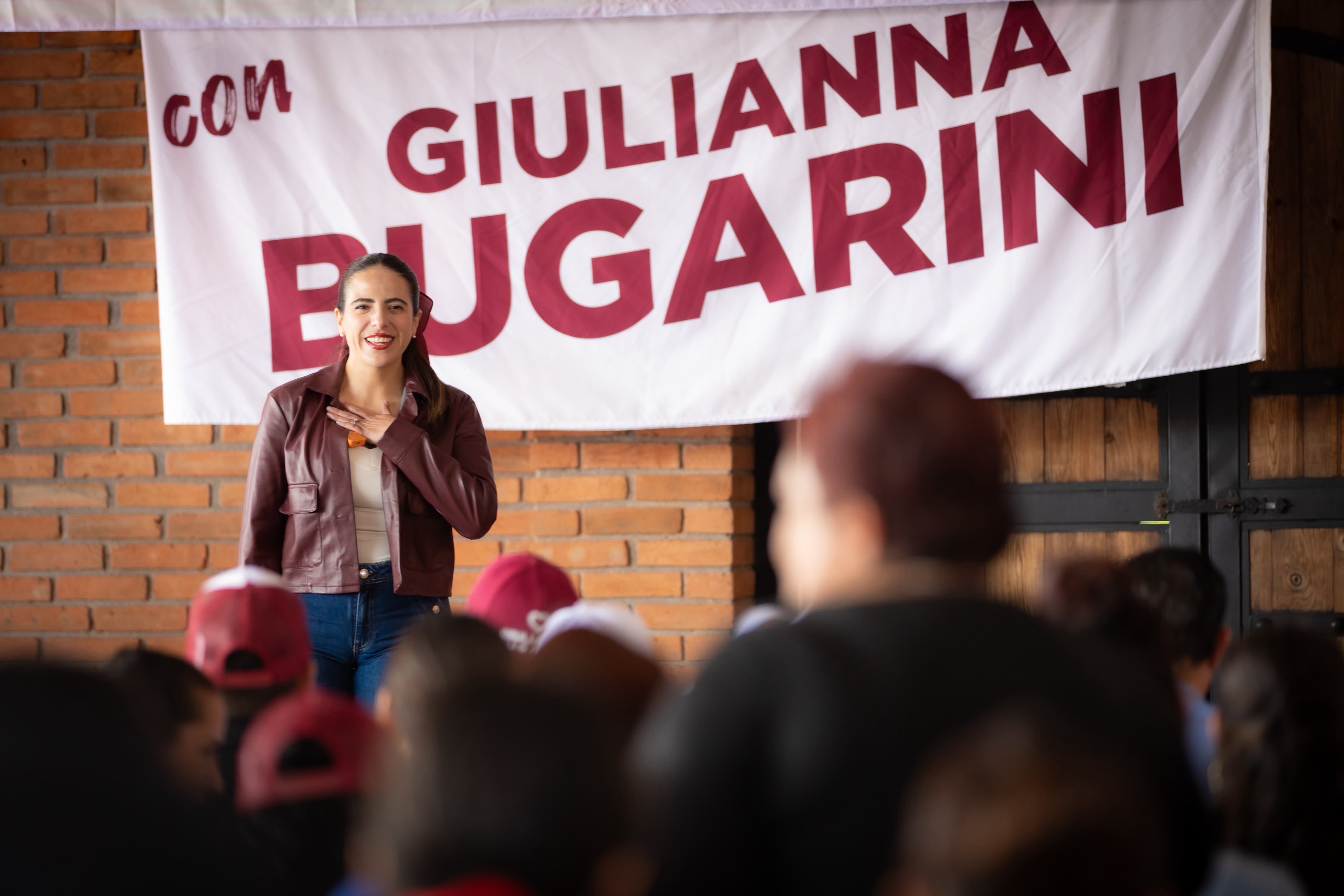 Giulianna Bugarini llama a fortalecer la organización territorial para construir la transformación de Morelia
