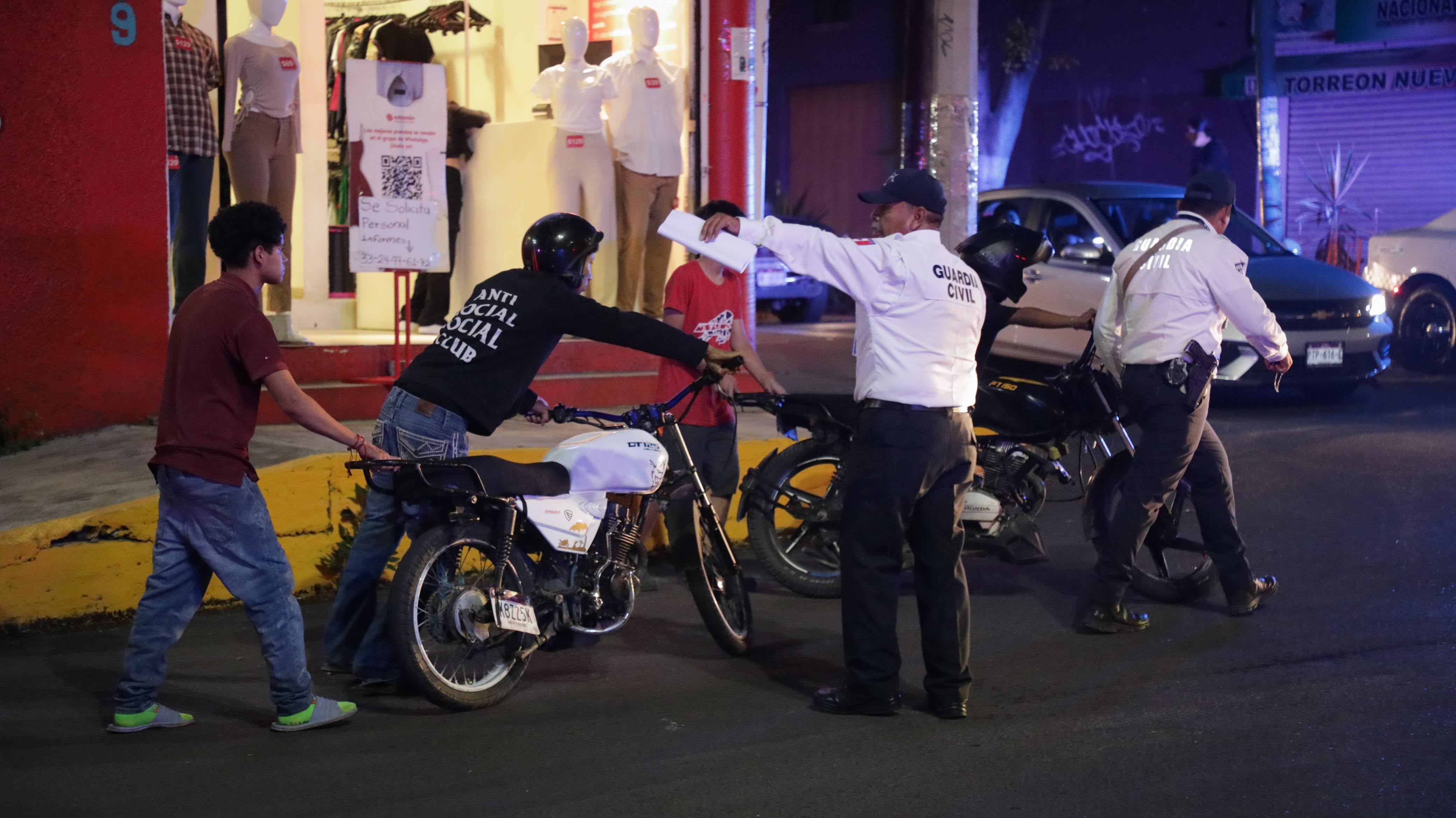En Uruapan y Morelia, operativos de motocicletas son preventivos y no recaudatorios