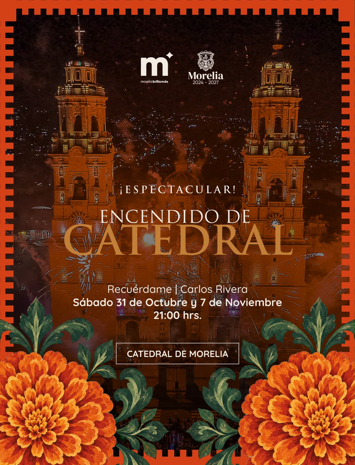 El encendido de la Catedral invitará a revivir memorias con la melodía de “Recuérdame”