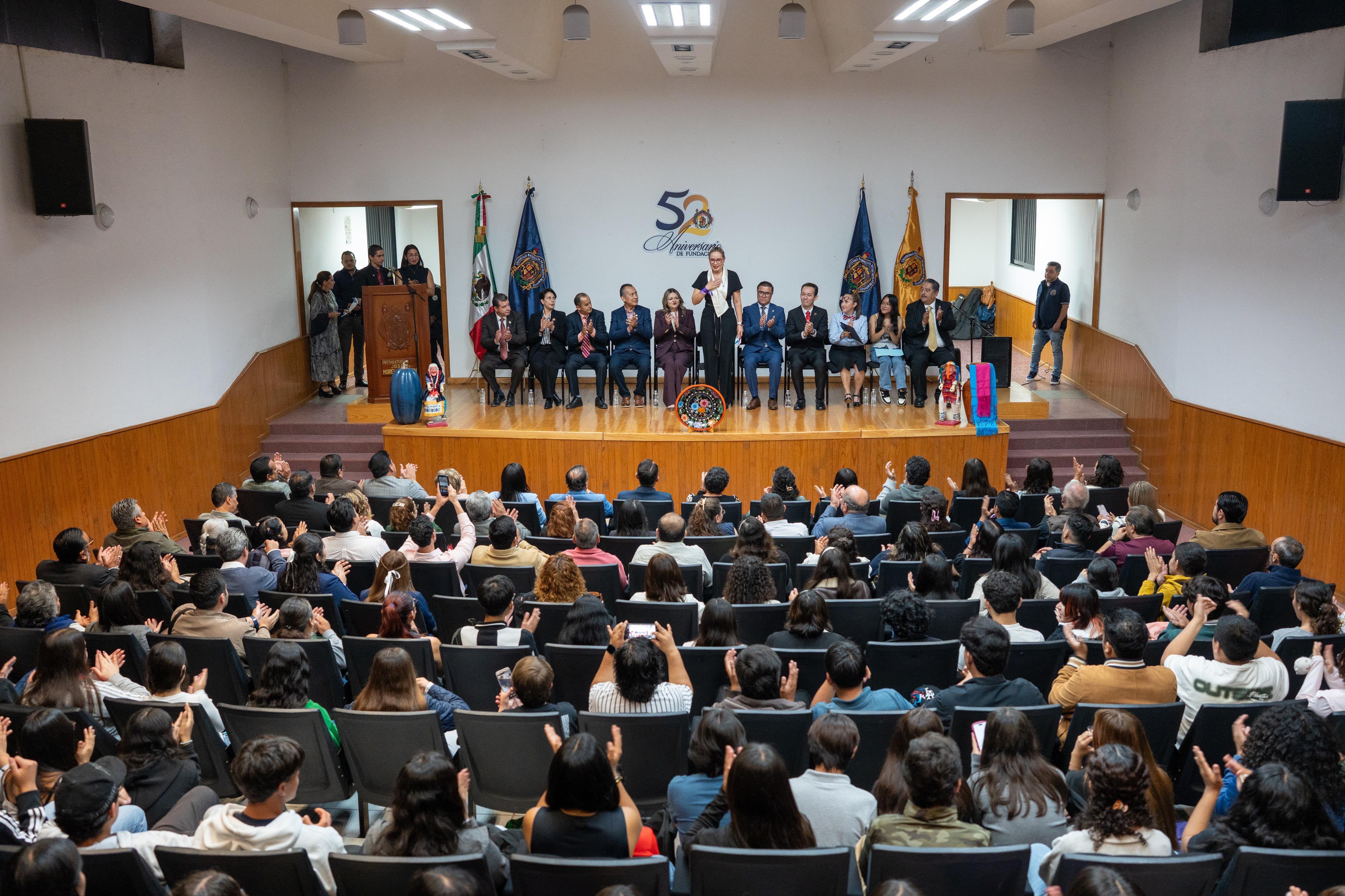 HEMOS CONDUCIDO LA RECTORÍA DE LA UMSNH CON HONESTIDAD, SENSIBILIDAD, JUSTICIA Y VALOR: YARABÍ ÁVILA