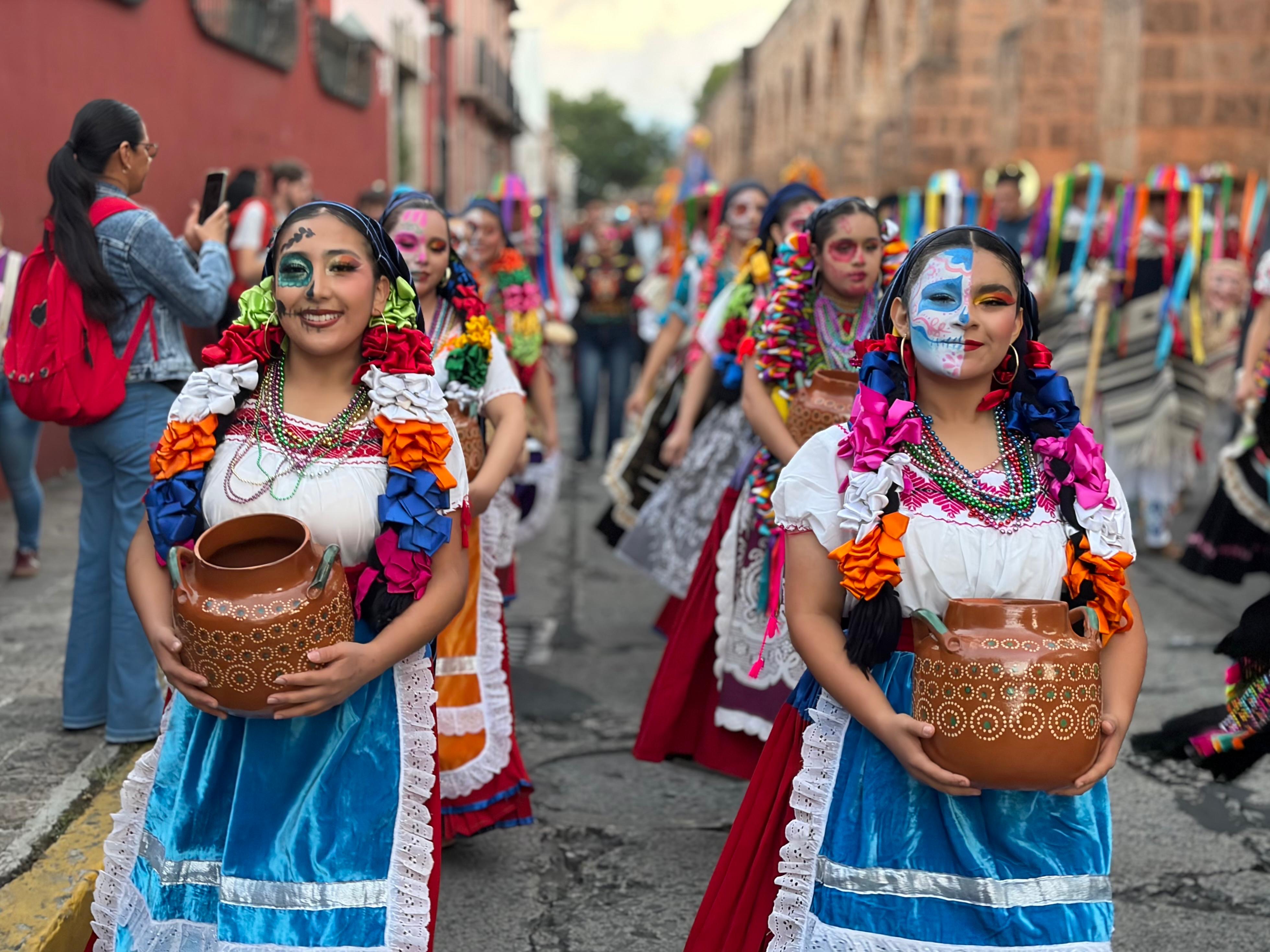 Morelia, gran escenario de la tradición de Día de Muertos con Procesión Purépecha
